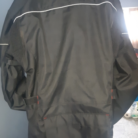 NEW, Motorcycle Jacket, RIDERACT Touring, Armoured Padded, Removable Liner, 3XL - Picture 2 of 6